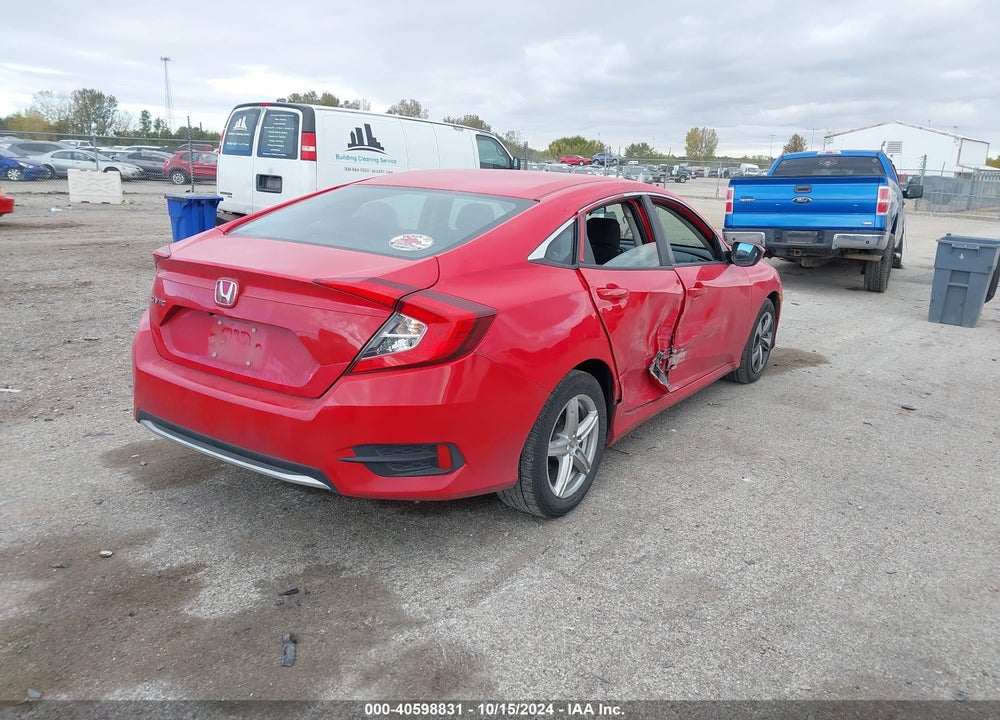 2020 HONDA CIVIC VIN: 2HGFC2F69LH537301