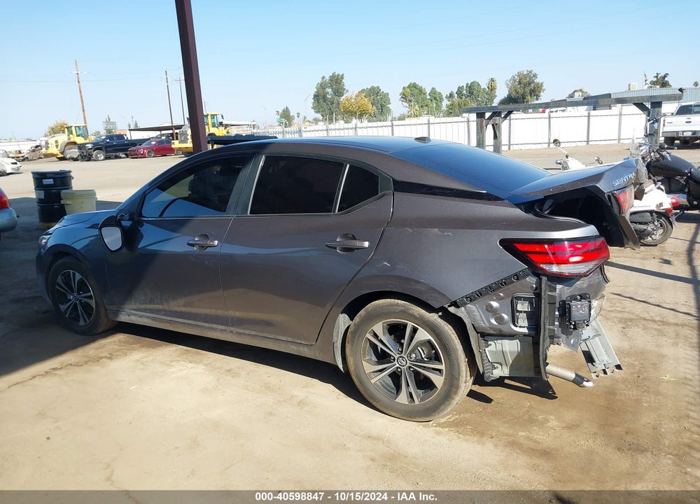 2022 NISSAN SENTRA SV XTRONIC CVT VIN: 3N1AB8CVXNY309771