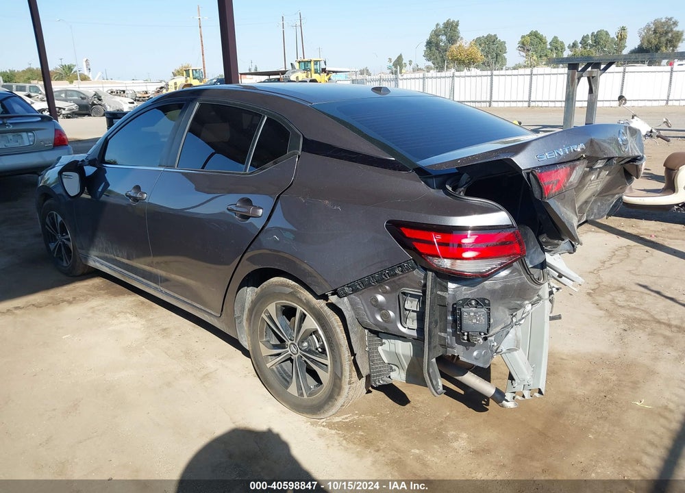 2022 NISSAN SENTRA SV XTRONIC CVT VIN: 3N1AB8CVXNY309771