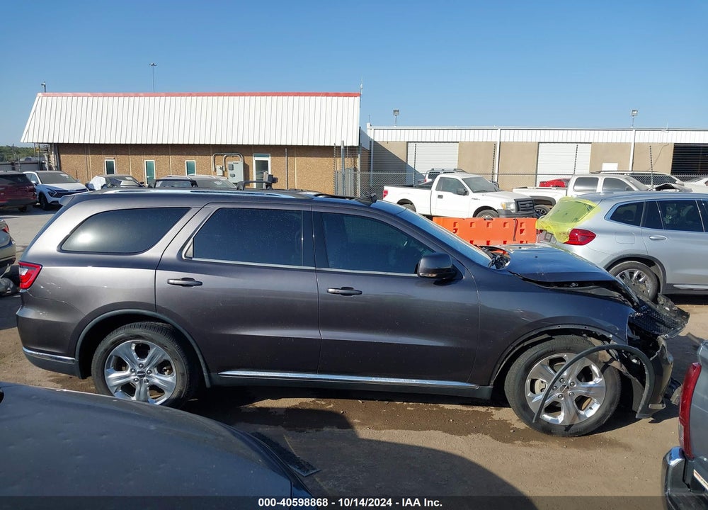 2015 DODGE DURANGO LIMITED VIN: 1C4RDHDG6FC722730