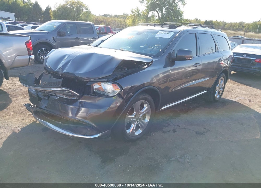 2015 DODGE DURANGO LIMITED VIN: 1C4RDHDG6FC722730