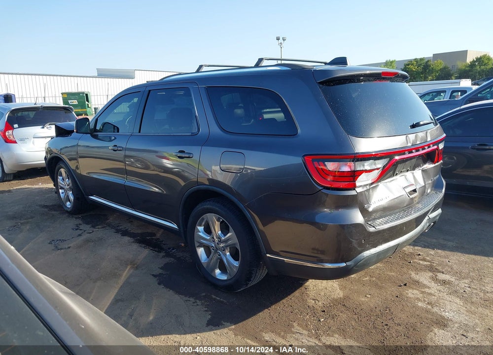 2015 DODGE DURANGO LIMITED VIN: 1C4RDHDG6FC722730
