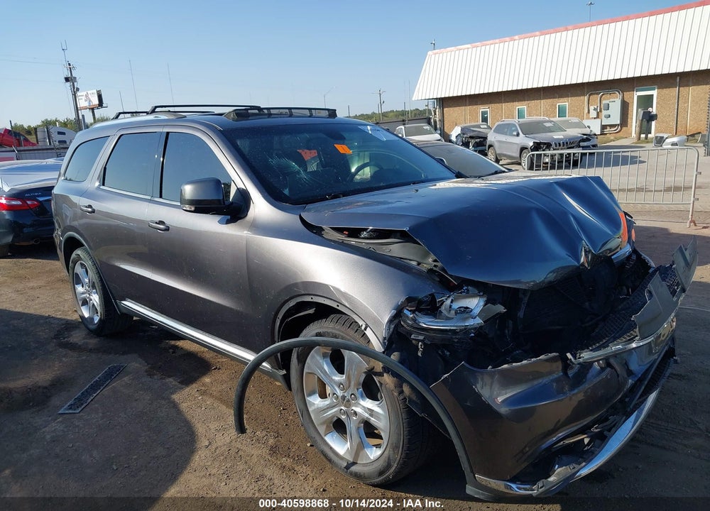 2015 DODGE DURANGO LIMITED VIN: 1C4RDHDG6FC722730