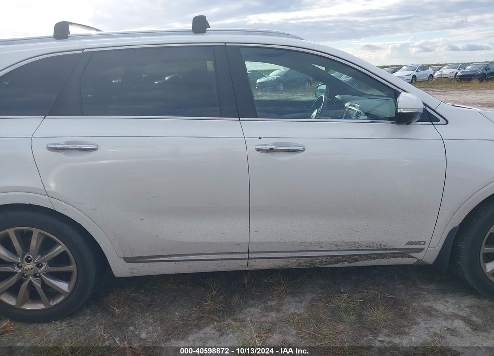 2017 KIA SORENTO 3.3L SXL VIN: 5XYPKDA55HG262323