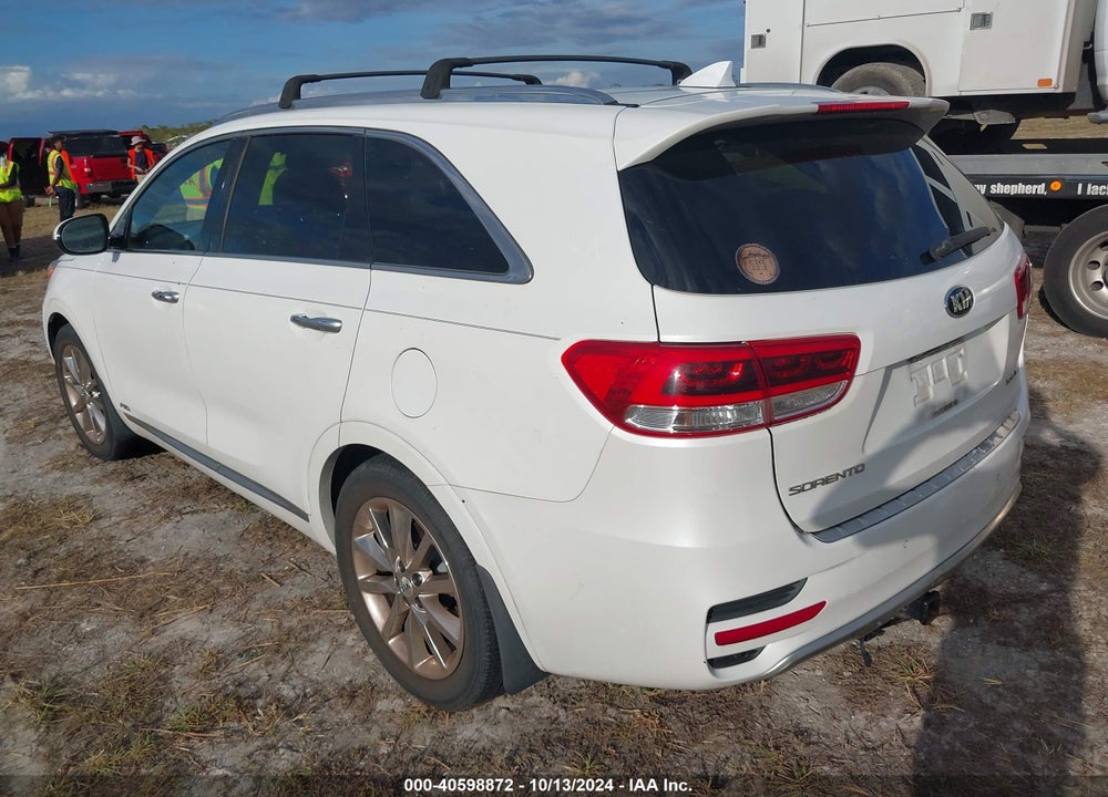 2017 KIA SORENTO 3.3L SXL VIN: 5XYPKDA55HG262323