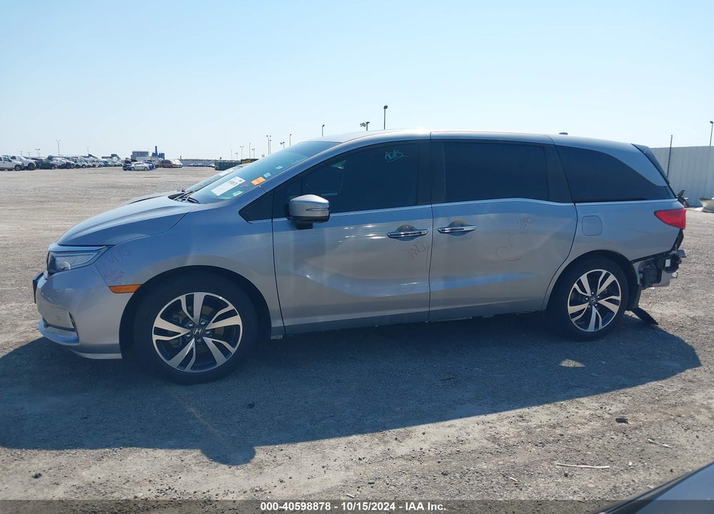 2022 HONDA ODYSSEY TOURING VIN: 5FNRL6H89NB048651