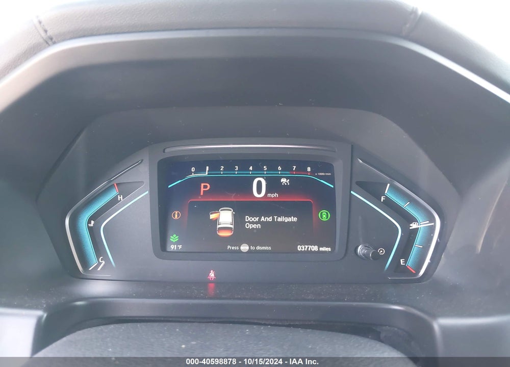 2022 HONDA ODYSSEY TOURING VIN: 5FNRL6H89NB048651