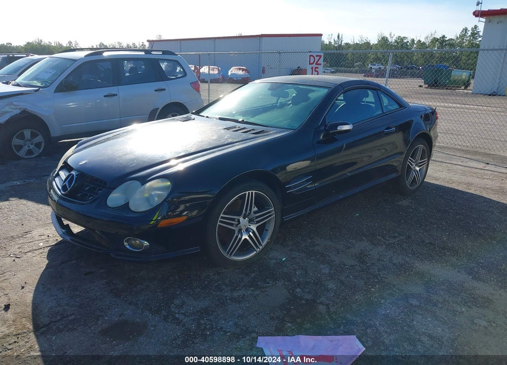 2007 MERCEDES-BENZ SL 550 VIN: WDBSK71F27F131953