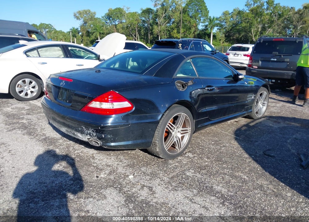 2007 MERCEDES-BENZ SL 550 VIN: WDBSK71F27F131953