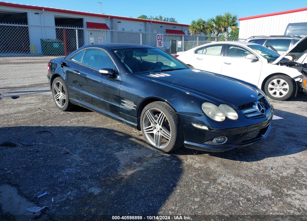 2007 MERCEDES-BENZ SL 550 VIN: WDBSK71F27F131953