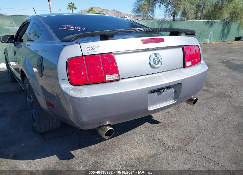 2006 FORD MUSTANG V6 VIN: 1ZVFT80N165149859