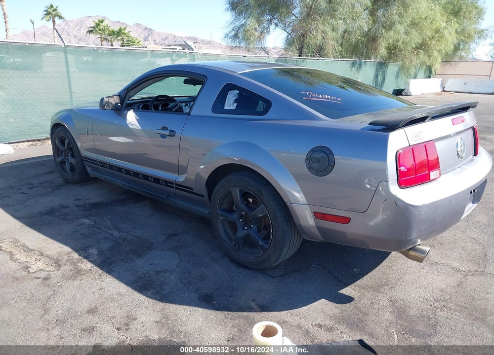2006 FORD MUSTANG V6 VIN: 1ZVFT80N165149859