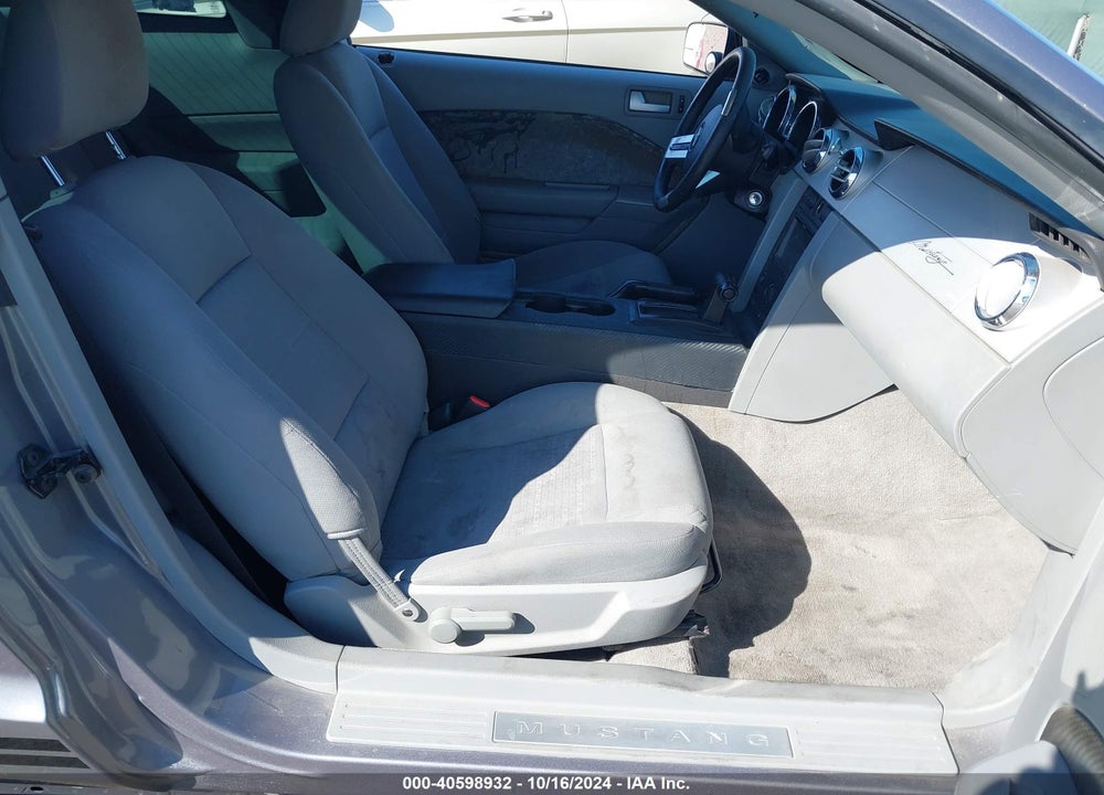 2006 FORD MUSTANG V6 VIN: 1ZVFT80N165149859