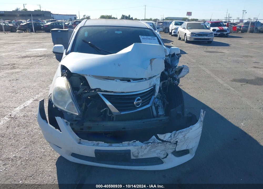 2012 NISSAN VERSA 1.6 SV VIN: 3N1CN7AP6CL801612