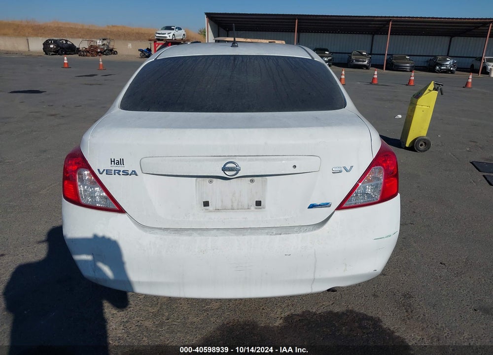2012 NISSAN VERSA 1.6 SV VIN: 3N1CN7AP6CL801612