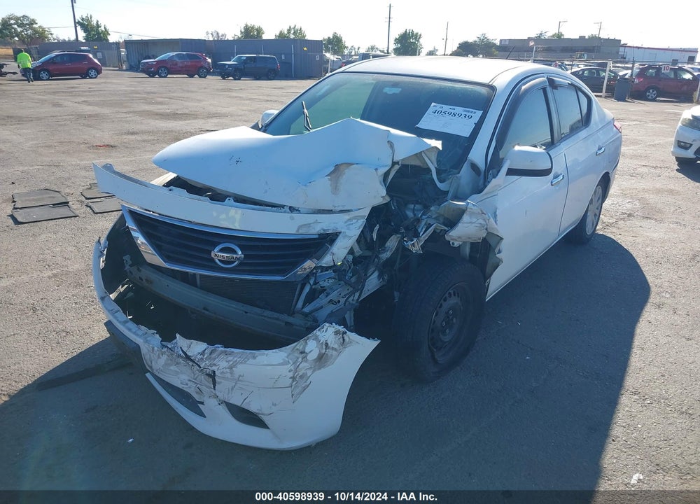 2012 NISSAN VERSA 1.6 SV VIN: 3N1CN7AP6CL801612