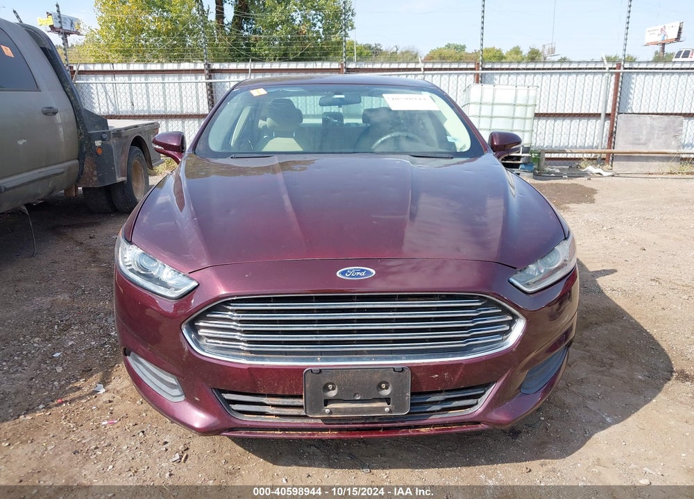 2013 FORD FUSION SE VIN: 3FA6P0H71DR108064