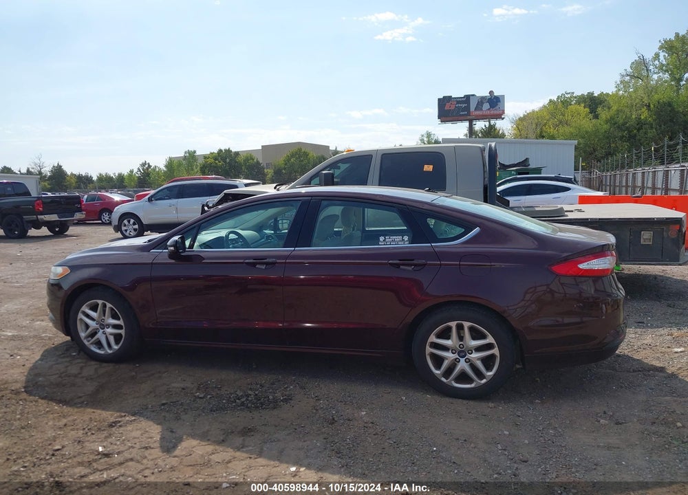 2013 FORD FUSION SE VIN: 3FA6P0H71DR108064