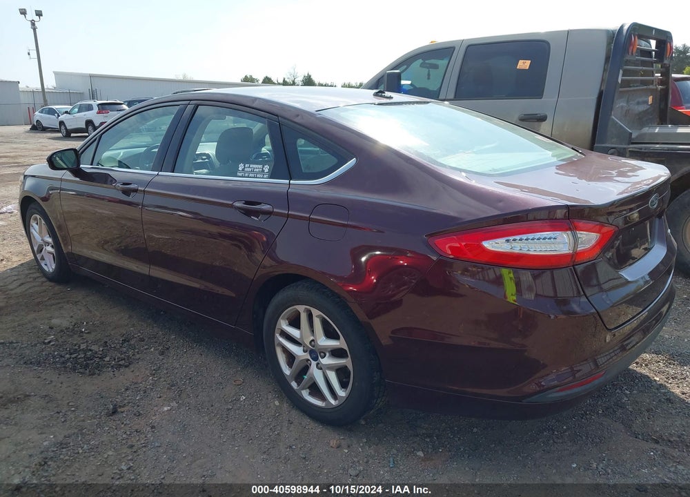 2013 FORD FUSION SE VIN: 3FA6P0H71DR108064
