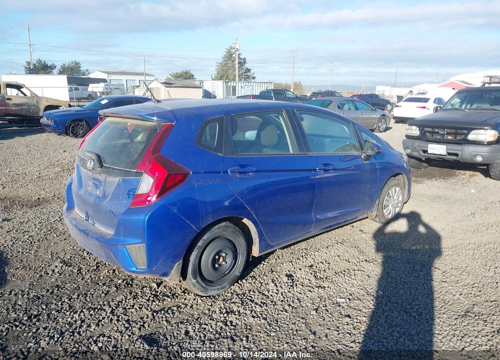 2017 HONDA FIT LX VIN: JHMGK5H50HS005509
