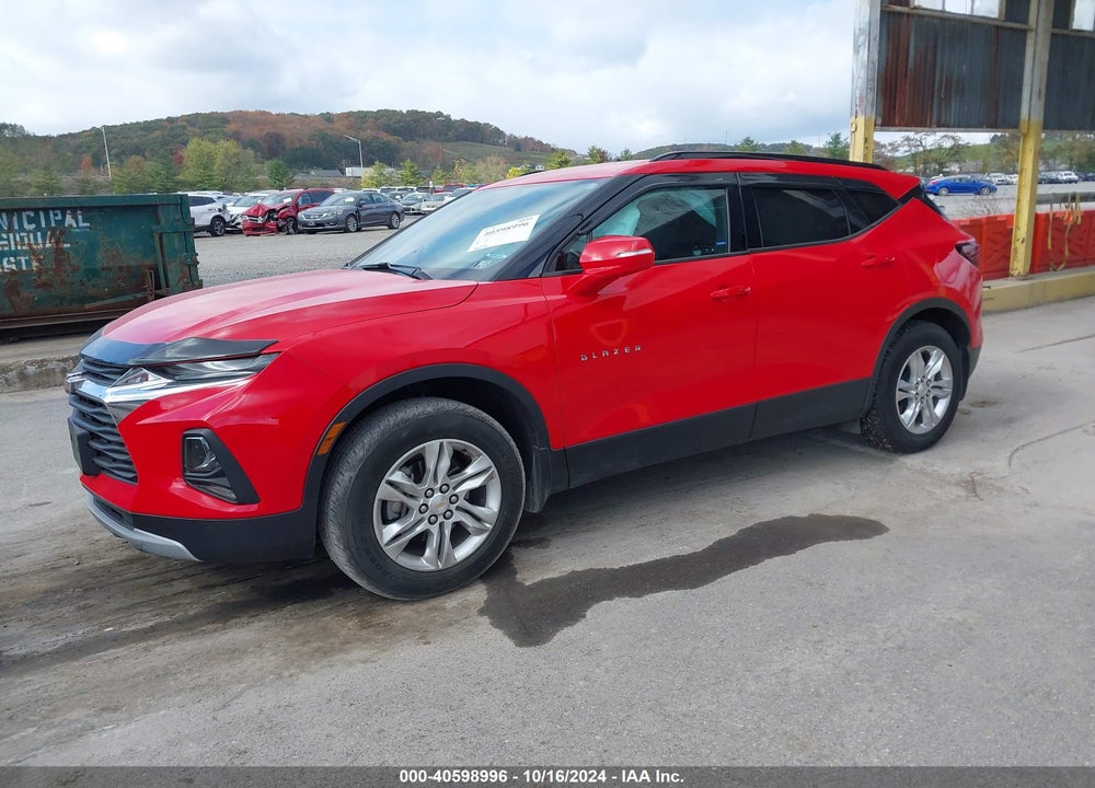 2020 CHEVROLET BLAZER AWD 2LT VIN: 3GNKBHRS5LS629165
