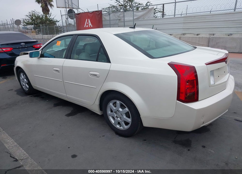2005 CADILLAC CTS STANDARD VIN: 1G6DP567550139243