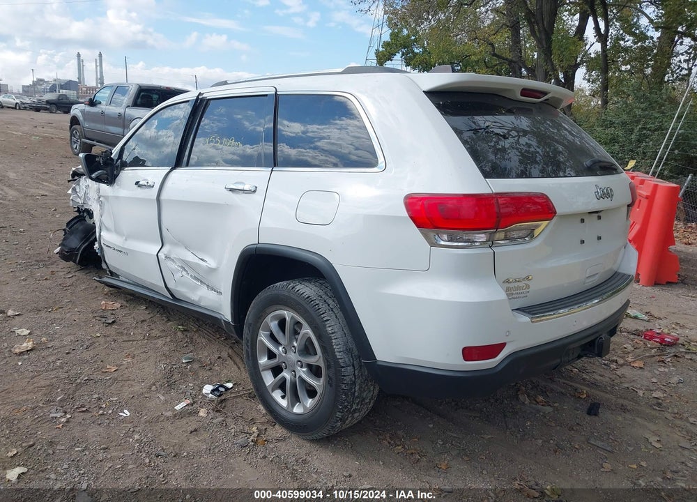 2015 JEEP GRAND CHEROKEE LIMITED VIN: 1C4RJFBG0FC699090