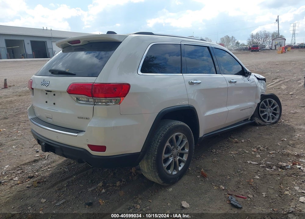 2015 JEEP GRAND CHEROKEE LIMITED VIN: 1C4RJFBG0FC699090