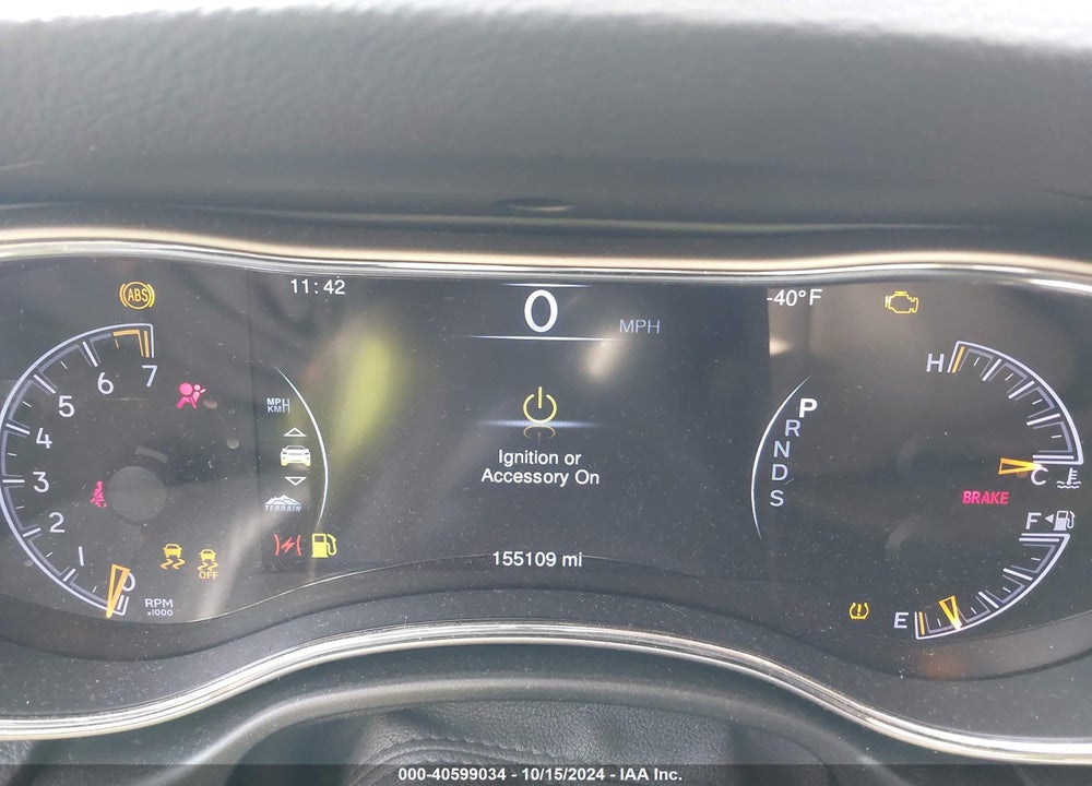 2015 JEEP GRAND CHEROKEE LIMITED VIN: 1C4RJFBG0FC699090