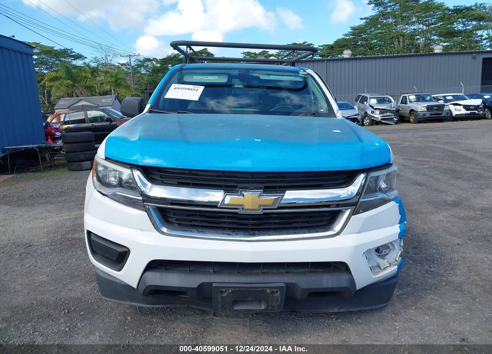 2019 CHEVROLET COLORADO WT VIN: 1GCHTBEA6K1256597