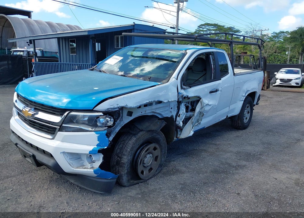 2019 CHEVROLET COLORADO WT VIN: 1GCHTBEA6K1256597