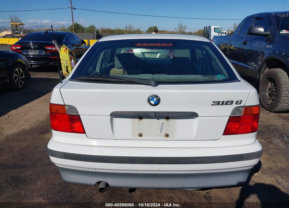 1995 BMW 318 TI VIN: WBACG5320SAM53001