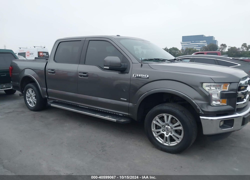 2015 FORD F-150 LARIAT VIN: 1FTEW1CP5FKF18122
