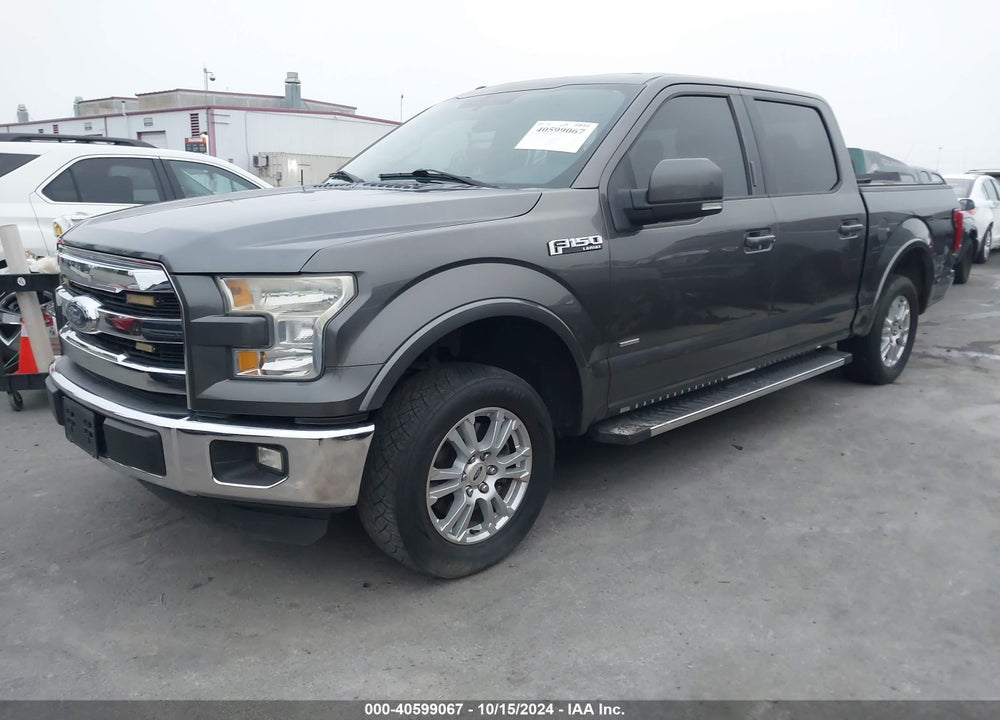 2015 FORD F-150 LARIAT VIN: 1FTEW1CP5FKF18122