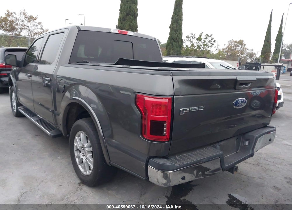 2015 FORD F-150 LARIAT VIN: 1FTEW1CP5FKF18122