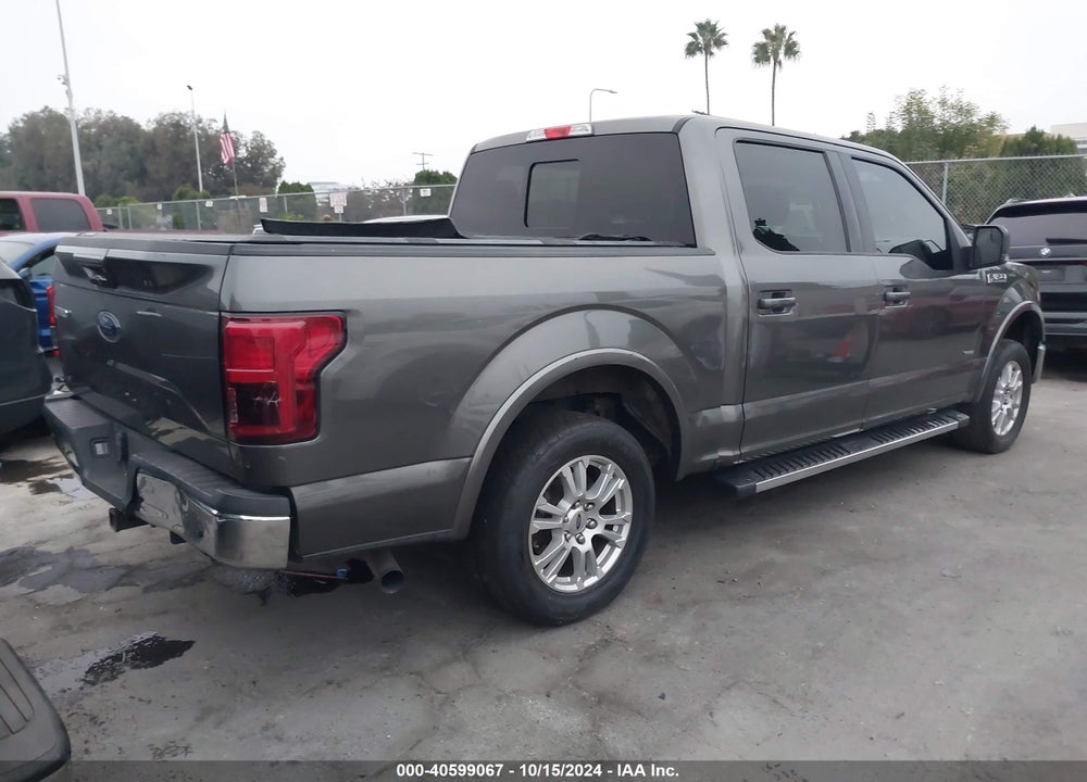 2015 FORD F-150 LARIAT VIN: 1FTEW1CP5FKF18122