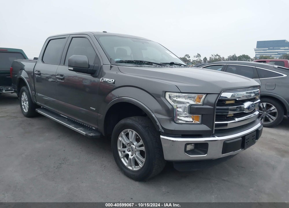 2015 FORD F-150 LARIAT VIN: 1FTEW1CP5FKF18122