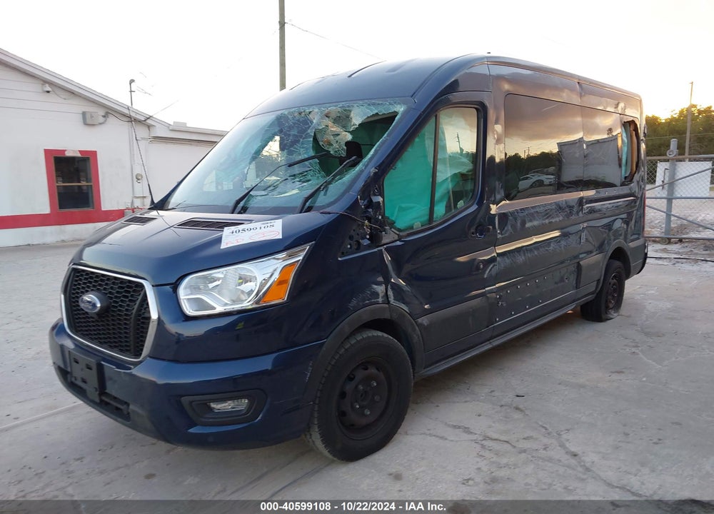 2021 FORD TRANSIT-350 PASSENGER VAN XLT VIN: 1FBAX2C84MKA51044