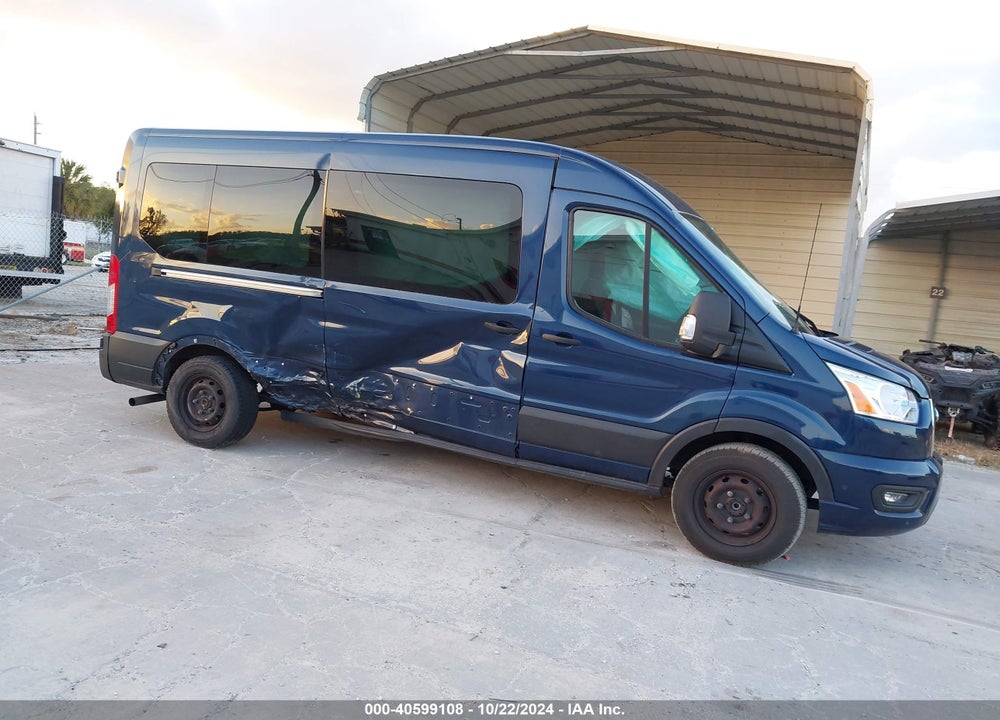2021 FORD TRANSIT-350 PASSENGER VAN XLT VIN: 1FBAX2C84MKA51044