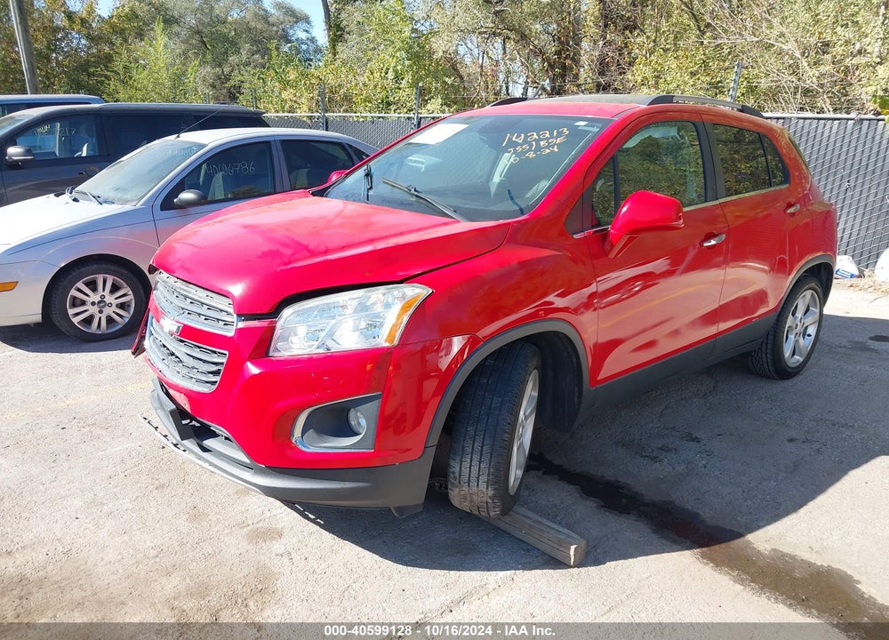 2015 CHEVROLET TRAX LTZ VIN: 3GNCJNSB1FL206629