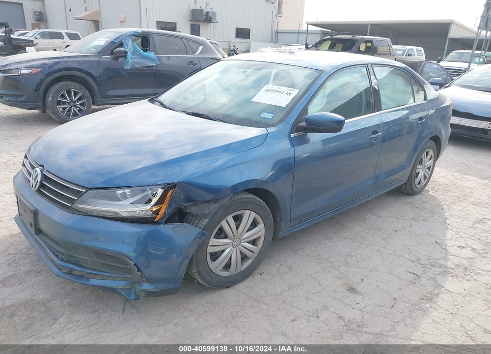 2017 VOLKSWAGEN JETTA 1.4T S VIN: 3VW167AJ7HM274966