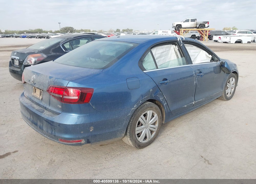 2017 VOLKSWAGEN JETTA 1.4T S VIN: 3VW167AJ7HM274966