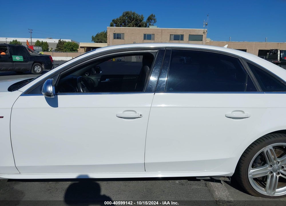 2014 AUDI S4 3.0T PREMIUM PLUS VIN: WAUBGAFL1EA075784