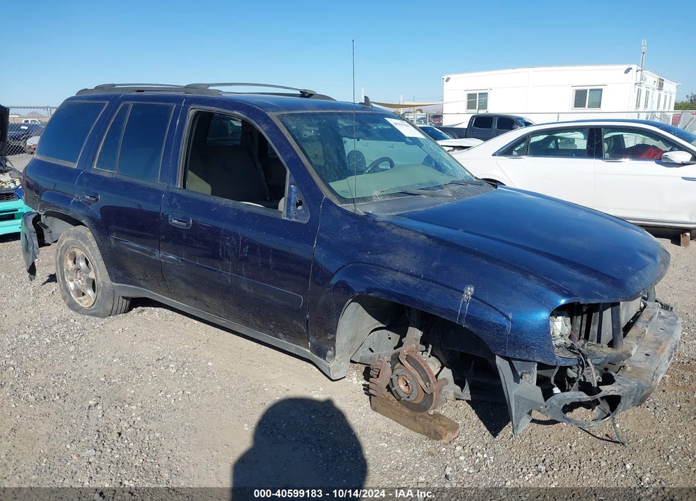 2008 CHEVROLET TRAILBLAZER LT VIN: 1GNDS13S082181445