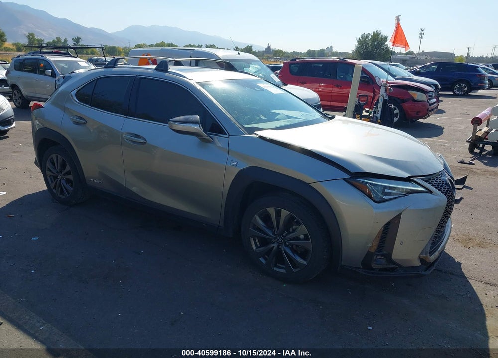 2021 LEXUS UX 250H F SPORT VIN: JTHR9JBH1M2044670