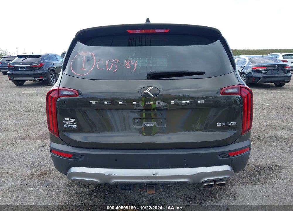 2021 KIA TELLURIDE SX VIN: 5XYP5DHCXMG104856