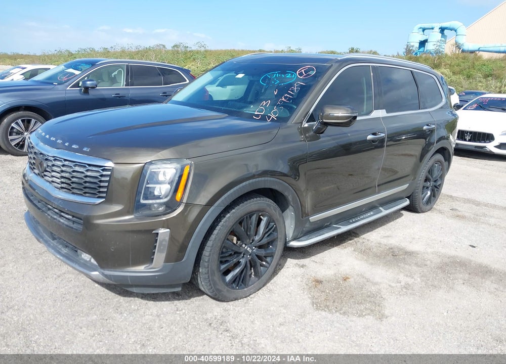 2021 KIA TELLURIDE SX VIN: 5XYP5DHCXMG104856