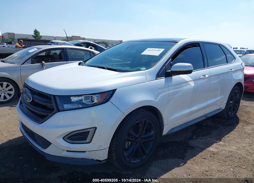 2015 FORD EDGE SPORT VIN: 2FMTK4AP9FBB12888