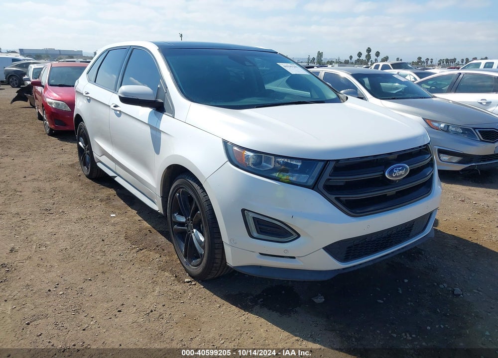 2015 FORD EDGE SPORT VIN: 2FMTK4AP9FBB12888