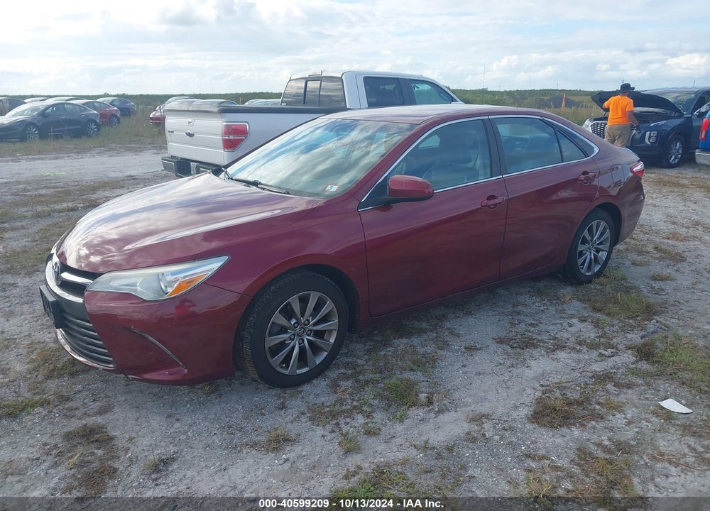 2016 TOYOTA CAMRY XLE VIN: 4T1BF1FK5GU558351